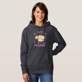 El mundo kawaii de los perritos  hoodie