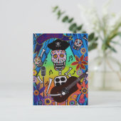 EL MUSIKERO POSTKARTE (Stehend Vorderseite)