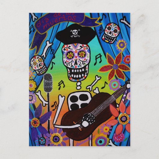 EL MUSIKERO POSTKARTE (Vorderseite)