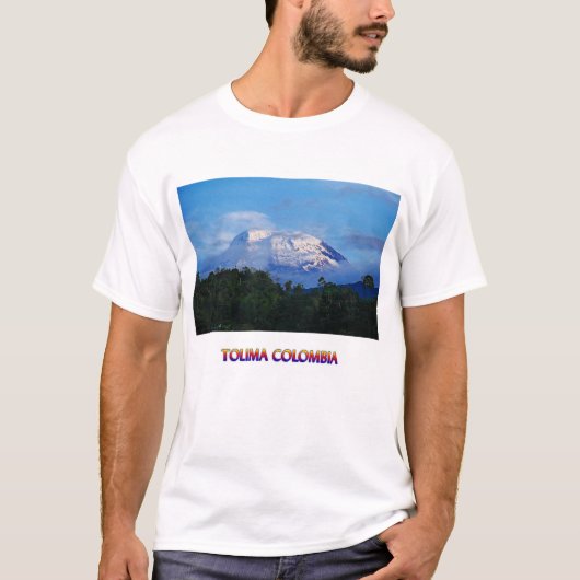 El Nevado del Tolima T - Shirt der Männer (Vorderseite)