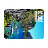 El Nido auf den Philippinen in Palawan Magnet (Horizontal)