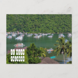 El Nido auf den Philippinen in Palawan Postkarte