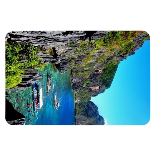El Nido der Philippinen Magnet (Horizontal)