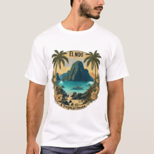 El Nido: Ein tropischer Himmel T-Shirt