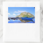 El Nido in Palawan Rechteckiger Aufkleber (Tasche)