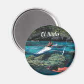 El Nido-Magnet Magnet (Vorderseite/Rückseite)