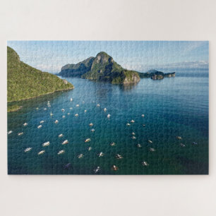 El Nido Palawan Island Philippinen Luftansicht Puzzle
