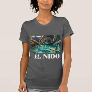 : El Nido, Palawan, Schöner Strand, Philippine la  T-Shirt