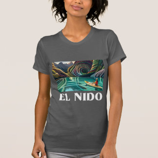 : El Nido, Palawan, Schöner Strand, Philippine la  T-Shirt