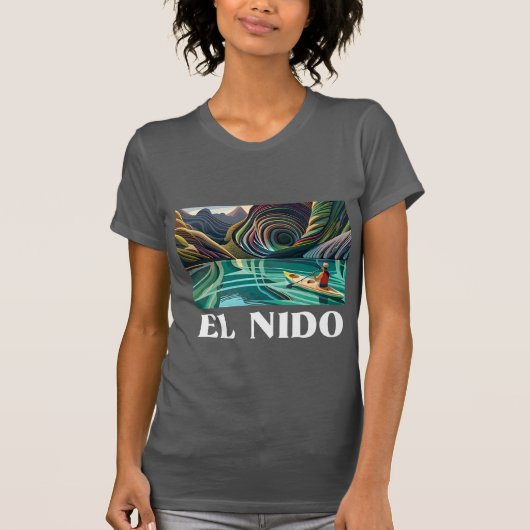 : El Nido, Palawan, Schöner Strand, Philippine la T-Shirt (Vorderseite)