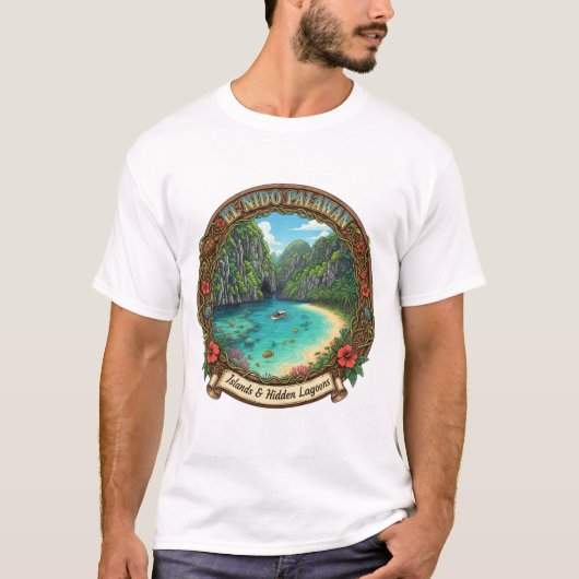 EL NIDO PALAWAN T-Shirt (Vorderseite)