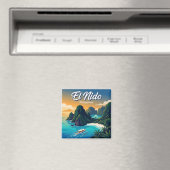 El Nido Philippinen Magnet (In Situ (Geschirrspüler))