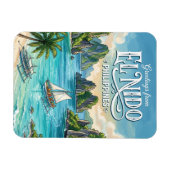 El Nido Philippinen Magnet (Horizontal)