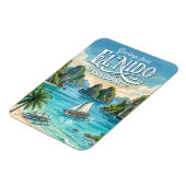 El Nido Philippinen Magnet (Linke Seite)