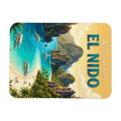 El Nido Philippinen Magnet (Horizontal)