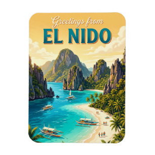 El Nido Philippinen Magnet