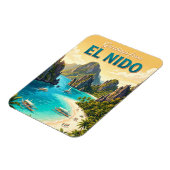 El Nido Philippinen Magnet (Linke Seite)