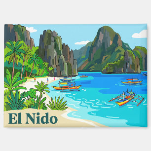 El Nido Philippinen Magnet