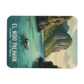 El Nido Philippinen Reise Magnet (Horizontal)