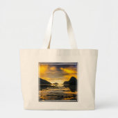 El Nido Sunset Jumbo Stoffbeutel (Vorne)