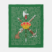 El novio de la muerte fleecedecke (Vorderseite)