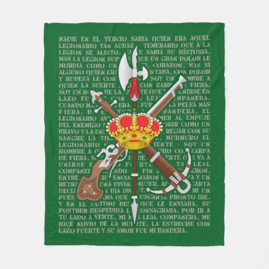 El novio de la muerte fleecedecke (Vorderseite)