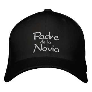 El padre de la Novia de la Boda Hat Bestickte Kappe