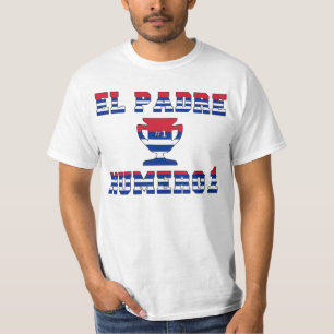 EL Padre Número 1 - Vater der Nr.-1 auf Kubaner T-Shirt