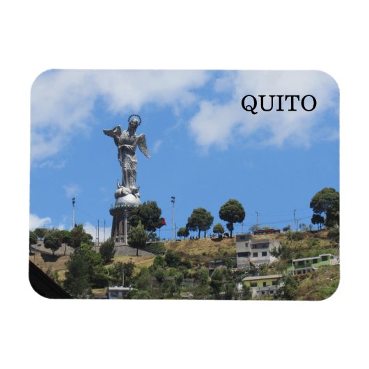 el panecillo quito magnet (Horizontal)