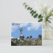 el panecillo quito postkarte (Stehend Vorderseite)
