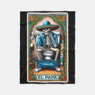 El Papa Latino Tarot Card Spanisch Doing Vater Vat Fleecedecke