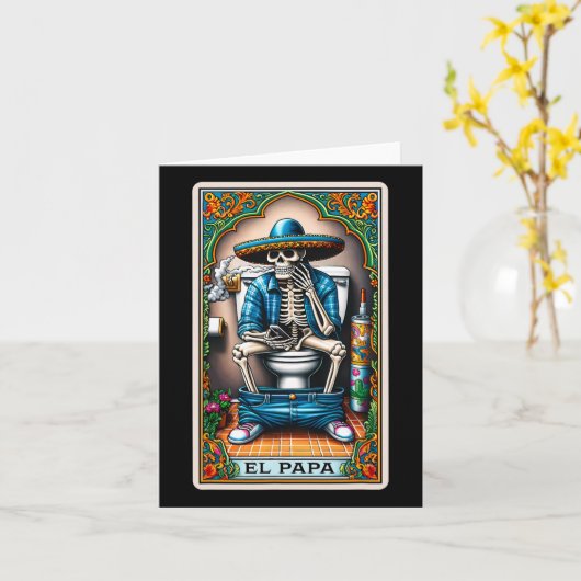 El Papa Latino Tarot Card Spanisch Doing Vater Vat Karte (Gelbe Blume)
