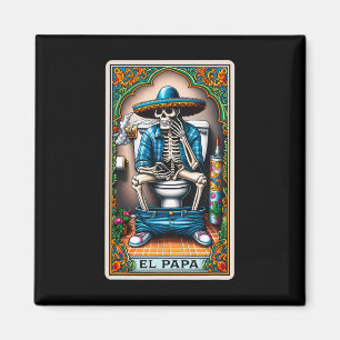 El Papa Latino Tarot Card Spanisch Doing Vater Vat Magnet