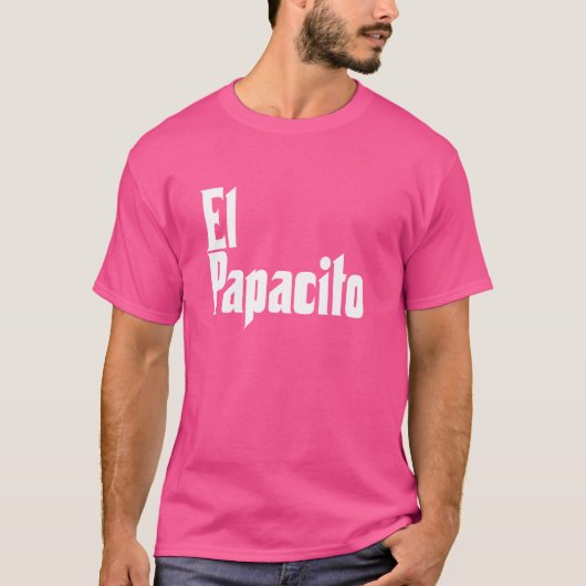 El Papacito Papi Chulo Spanisches Cinco de Mayo Me T-Shirt (Vorderseite)