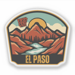El Paso, Arkansas Aufkleber