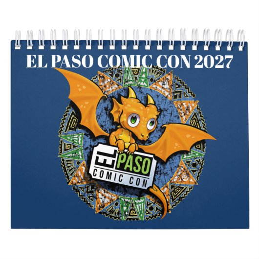 El Paso Comic Con 2026 Cosplay Bilder Kalender (Titelbild)