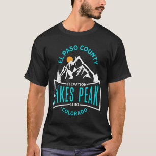 El Paso County Pikes Peak Colorado Klettern T-Shirt