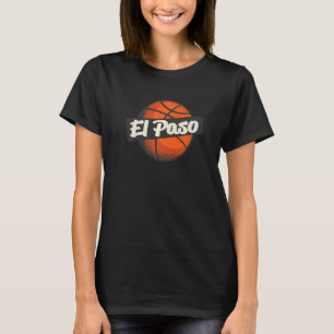 El Paso Heimat Basketball-Spielersport T-Shirt