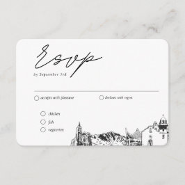 El Paso Hochzeit traditionelle UAWG Option Begleitkarte