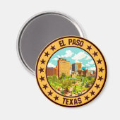 El Paso Magnet (Vorderseite/Rückseite)