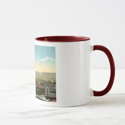 El Paso, Texas 1909 Vintag Tasse (Rechts)