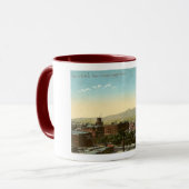El Paso, Texas 1909 Vintag Tasse (Vorderseite Links)