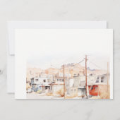 El Paso Texas City Scape Probe Dinner Einladung (Rückseite)