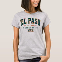 El Paso Texas Desert Pride Vintage Damen T-Shirt