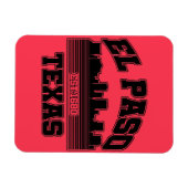 El Paso, Texas Magnet (Horizontal)