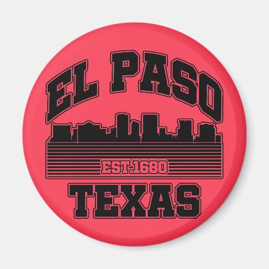 El Paso, Texas Magnet (Vorne)