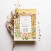 El Paso Texas Mission Church Wedding Einladung