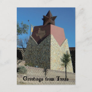El Paso Texas Postcard Postkarte