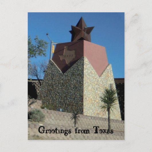 El Paso Texas Postcard Postkarte (Vorderseite)