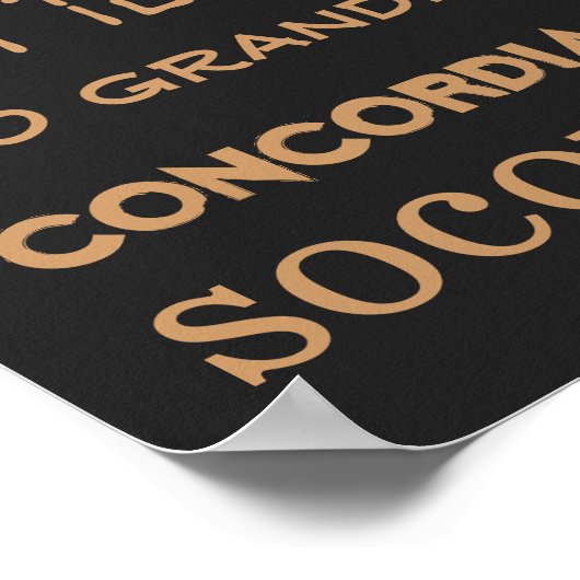 El Paso, Texas Poster (Ecke)